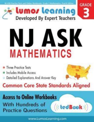 NJ ASK Practice Tests and Online Workbooks: Grade 3 Mathematics, Fourth Edit...