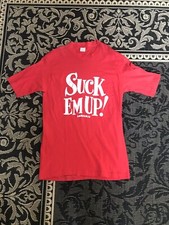 Vintage Suck Em Up Hawaii T-Shirt Red Belton Made In The USA L/M