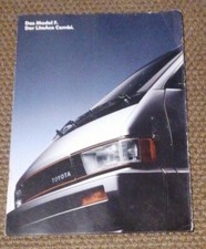 Autoprospekt TOYOTA Model F LiteAce Combi Dezember 1989