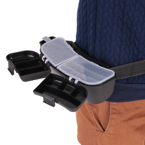 LEO FISHING Multifunctional Portable Fishing Bait Tackle Box Carrier Lure O4P0 - Picture 9 of 12