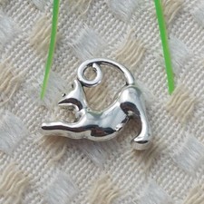 120 Pcs Tibetan Silver CAT Charms Pendant 13X17MM S5122 DIY Jewelry Making