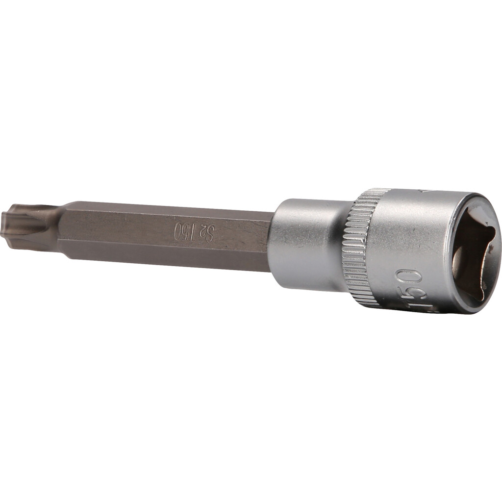 Sourcing Map Torx Bit Stecknuss - T45, 1/2" Antrieb, 100mm Lang, Aus S2 Stahl, Für Hohes Drehmoment