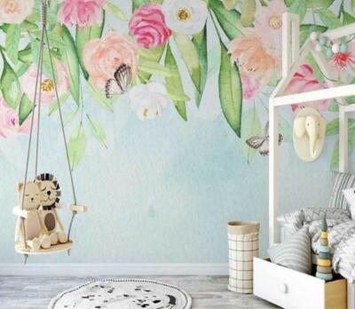 3D Warm Flowers E3639 Wallpaper Mural Paper Wall Print Indoor Murals CA Erin