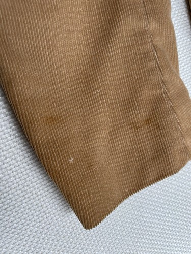 Vintage Elderado Corduroy Sport Coat Two Button Tan 80s Blazer Jacket - Picture 8 of 9