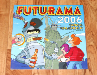Futurama Rare German 2006 Calendar Sealed / Collectible | eBay