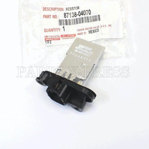 OEM GENUINE TOYOTA 0515 1822 NEW BLOWER MOTOR FAN RESISTOR