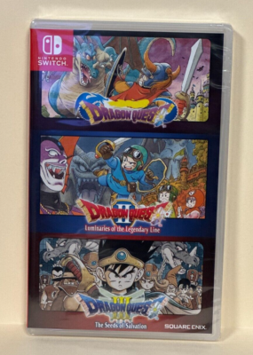 Physical Copy Dragon Quest Trilogy Switch Physical Dragon Quest