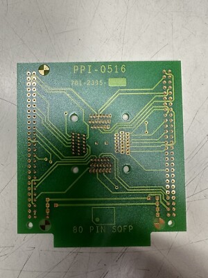 Data I/O 80 Pin SQFP PPI Adapter For 2900, 3900, 3980, Unisite Programmers