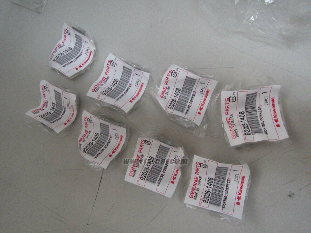 KAWASAKI ZX-10 ZXT00B CON ROD BUSHING SET BLACK 92028-1408 ebox