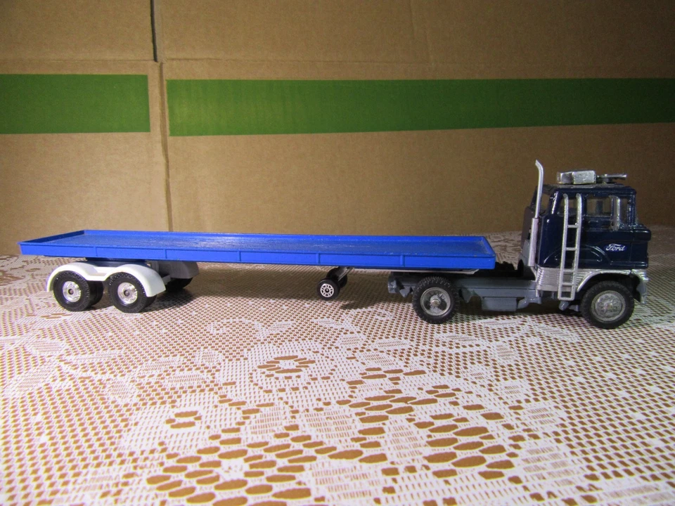 694Y Vintage 1966 Corgi Major 1137 England Cold Processed Ford Plateau 1:50 187 - Image 4 of 4