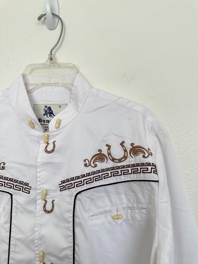 Ranger Western Button Down Shirt Toggle Horse The… - image 2