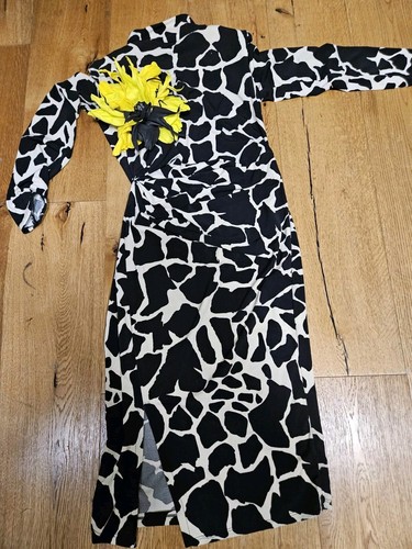 Cocktailkleid Sehr Extravagantes Raffung Bügelfrei/Schlitz Top/ohne Brosche - Bild 6 von 6