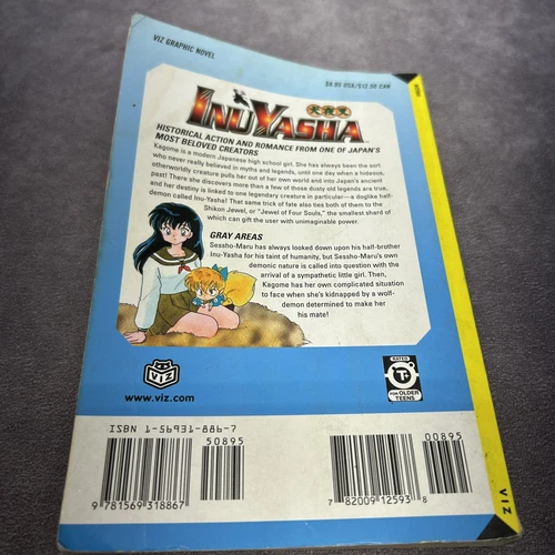 Inuyasha Vol. 2, 3, 4, 14 Rumiko Takahashi Viz Media English PB-Read Description - Picture 17 of 19