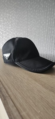 PRADA Re-Nylon Baseball Cap Schwarz Gr. M