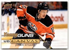 Joakim Nygard 2019-20 Upper Deck UD Canvas Young Guns Rookie #C114 Edmonton