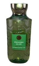 Bath & Body Works PISTACHIO GLAZE Body Wash Shower Gel  10 fl oz New No Sulfates