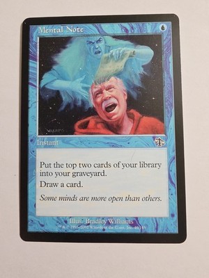 Mental Note x1 - MTG Vintage Rare - check my store!!!