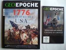 Geo Epoche Nr.137 1776 Die Geburt Der USA Plus DVD Amerikas Kriege aus Sammlung!