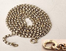 Kette Erbskette 835er Silber signiert Z609