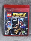 LEGO Batman 2 DC Super Heroes Sony PlayStation 3 PS3 Greatest Hits Complete E10+