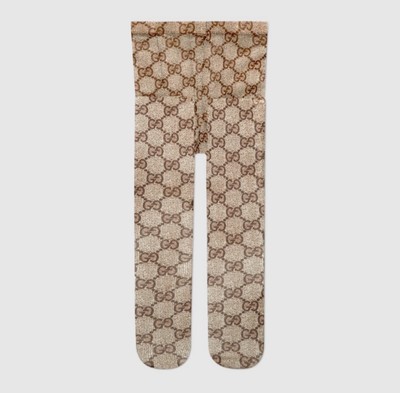 Authentic Gucci GG Supreme GG Ebony Tights 523697 size Small | eBay