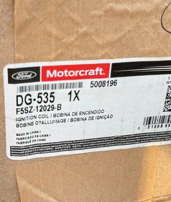 Ignition Coil Motorcraft DG-535