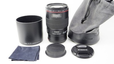 Sehr guter Zustand! - CANON EF 100mm f/2,8 L Macro IS USM Objektiv - Händler