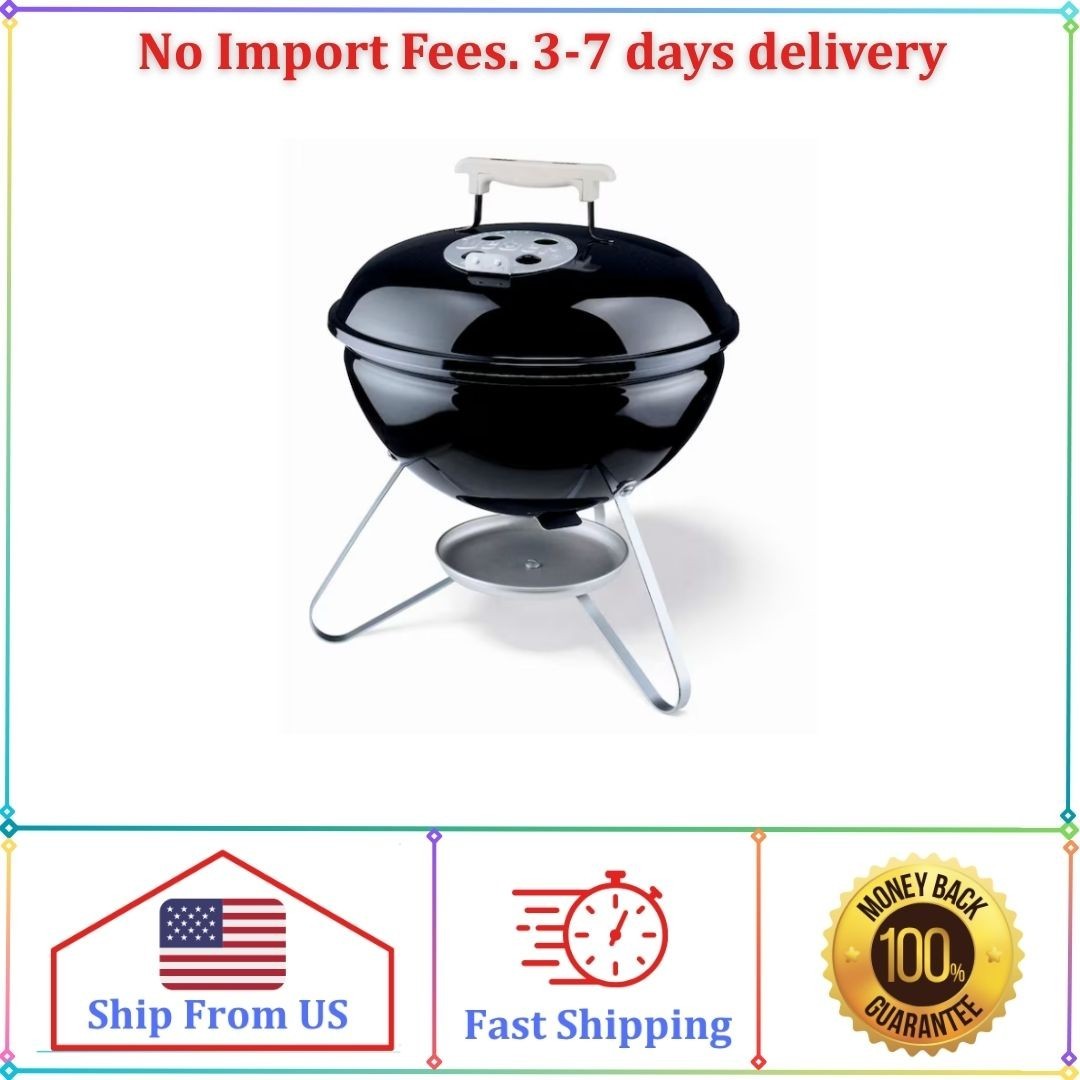 Weber 40020 Smokey Joe Premium Charcoal 14 Inch Grill - Blac