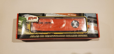 Atlas #1332-3 HO Scale Illinois Central 50' Precision Design Box Car #11353