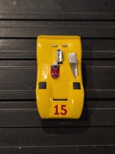 NOS Aurora AFX Ferrari 612 Yellow Red 15 w/ Magnatraction Chassis