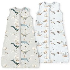 TOTBASIC Toddler Sleep Sack 2T-3T-4T, 0.5TOG Light Summer Wearable Blanket Baby