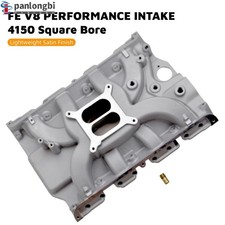 New Aluminum Intake Manifold For Ford Big Block Fe 390 427 428 Mediumlow Rise
