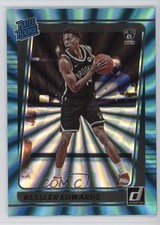2021-22 Panini Donruss Rated Rookie Holo Teal Laser Kessler Edwards #204 1l4