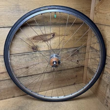 Vintage 700C Phil Wood High Flange Campagnolo München 72 Front Wheel Road Bike