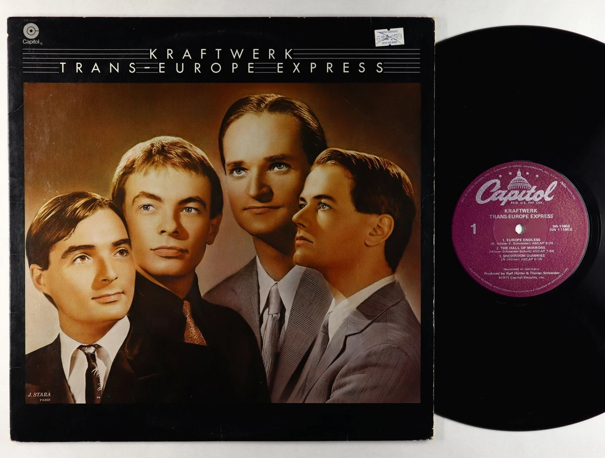 Preços baixos em Kraftwerk LP Discos de vinil de velocidade de 33