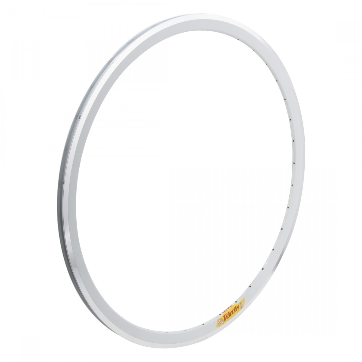 Белый обод велосипедного колеса Velocity Deep-V 700C - Прочный сплав классический обод Deep-V 32590₽