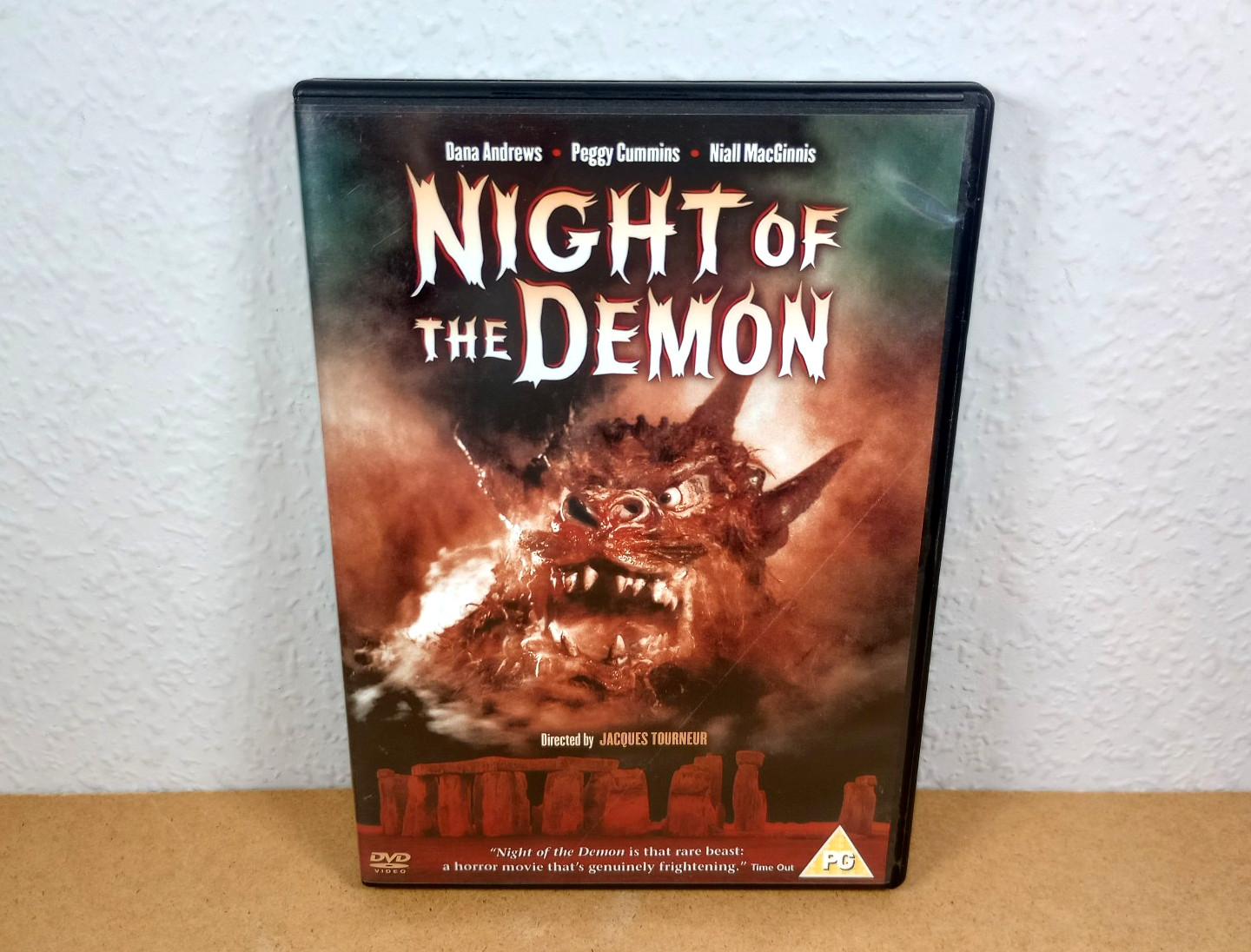 Night Of The Demon 1957 DVD Horror Film Movie Dana Andrews Jacques Toureur