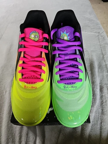Size 11 - PUMA Rick And Morty Basketball Shoes MB.02 Adventures 