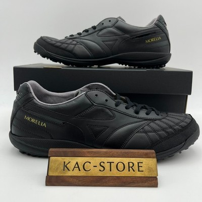 MIZUNO Morelia SALA JAPAN TF Q1GB2411 00 Black Black Futsal Shoes oki