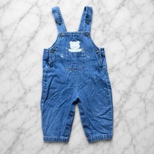 Vintage Buster Brown Denim Baby Overalls In Size 6-9 Months