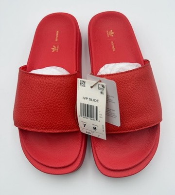 Adidas X Ivy Park Ivy Heart Slides in Red GX7102 Size M 7 - W8