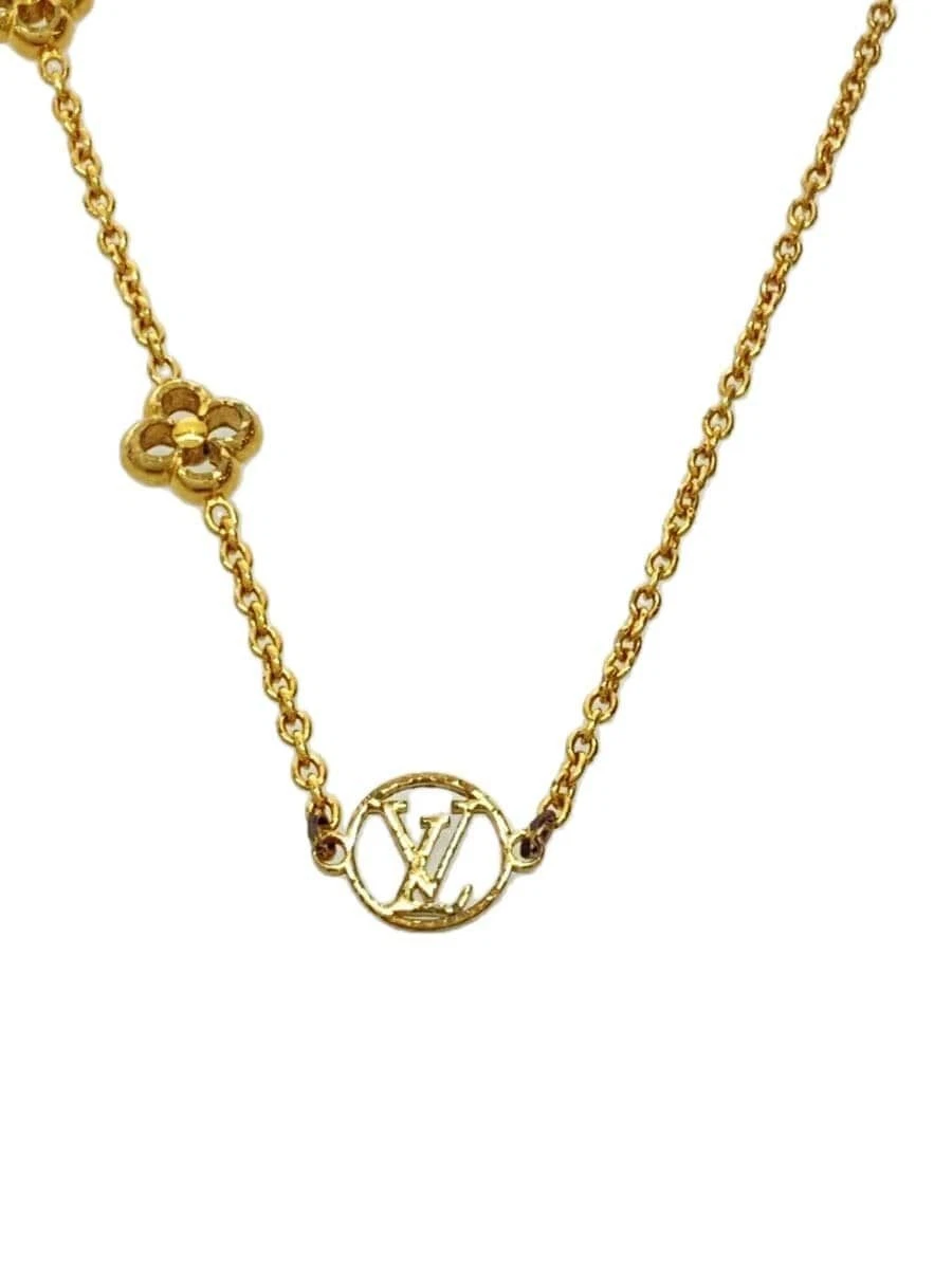 LOUIS VUITTON（LV） Collana LOUIS VUITTON e fiori_GLD GLD donna usata