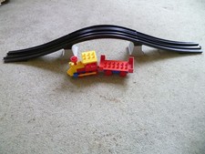 Duplo Bridge nero vintage con motore treno a spinta