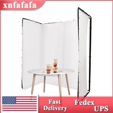 Photography Backdrop Stand White Cloth Kit For Photo Studio Background Decor