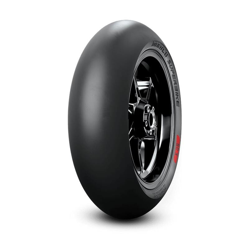 Pneu PIRELLI DIABLO SUPERBIKE SCQ 200/65 R 17 pour battre vos records de chrono sur piste