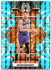 2022-23 Panini Mosaic #30 Devin Booker Reactive Blue