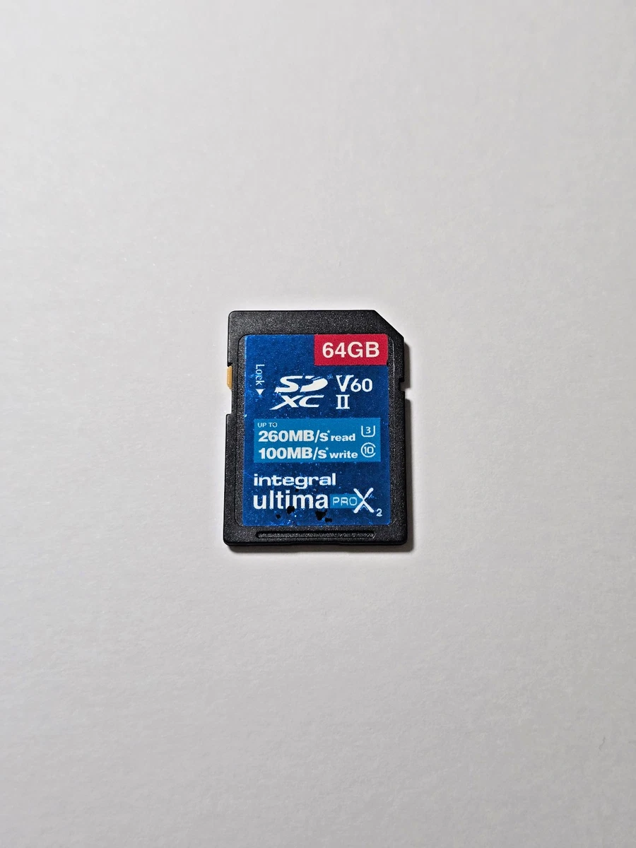 Carte mémoire SD Integral UltimaPro X2 - Carte mémoire flash - 64 Go