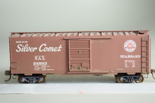 5284.5 Spur N Micro-Trains SAL SEABOARD AIR LINE 40' BOX CAR WEATHERED | Zustand: Used