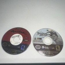Tarzan Untamed & AVATAR Nintendo GameCube | Disc Only | TESTED!
