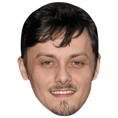Tyger Drew-Honey (Bart) großer Kopf. Größer als das Leben Maske.